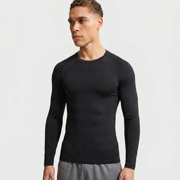 T-Shirt de Sudation Manches Longues — Effet Sauna
