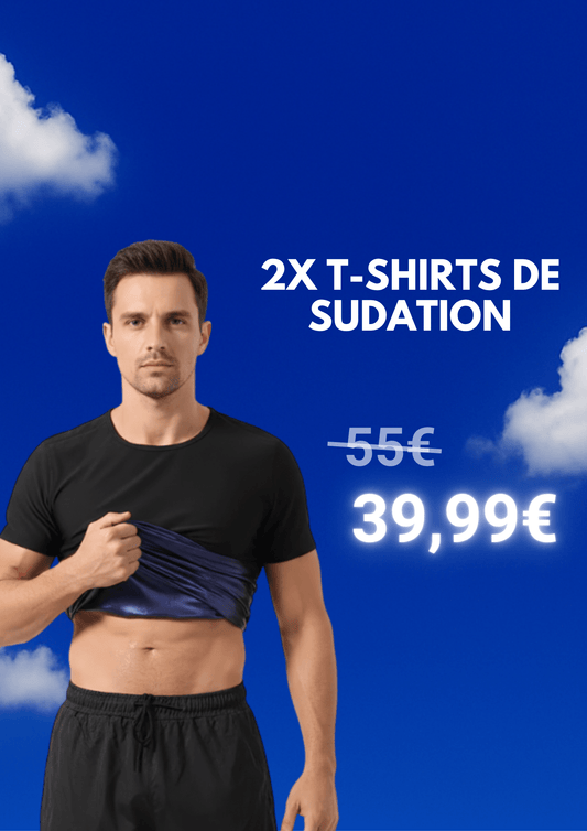 Pack de 2 T-shirts de sudation