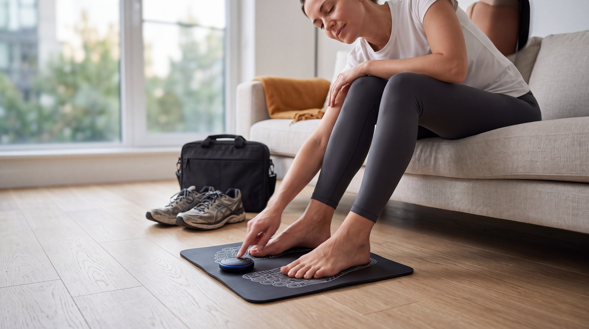 Meilleur masseur de pieds 2026 : shiatsu, EMS ou chauffant ? - Le Sport Français