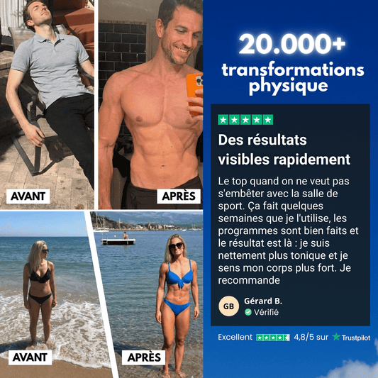 Ceinture EMS électrostimulation Le Sport Français