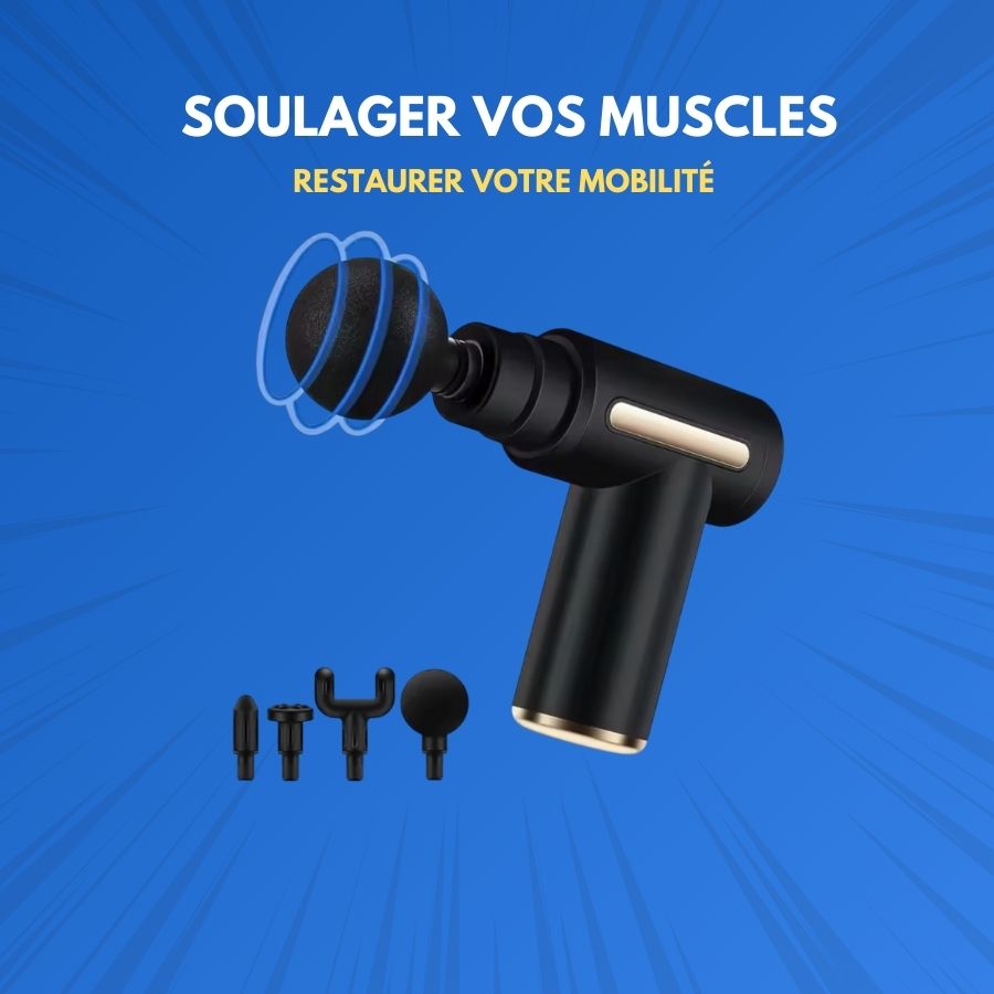 Pistolet de massage musculaire