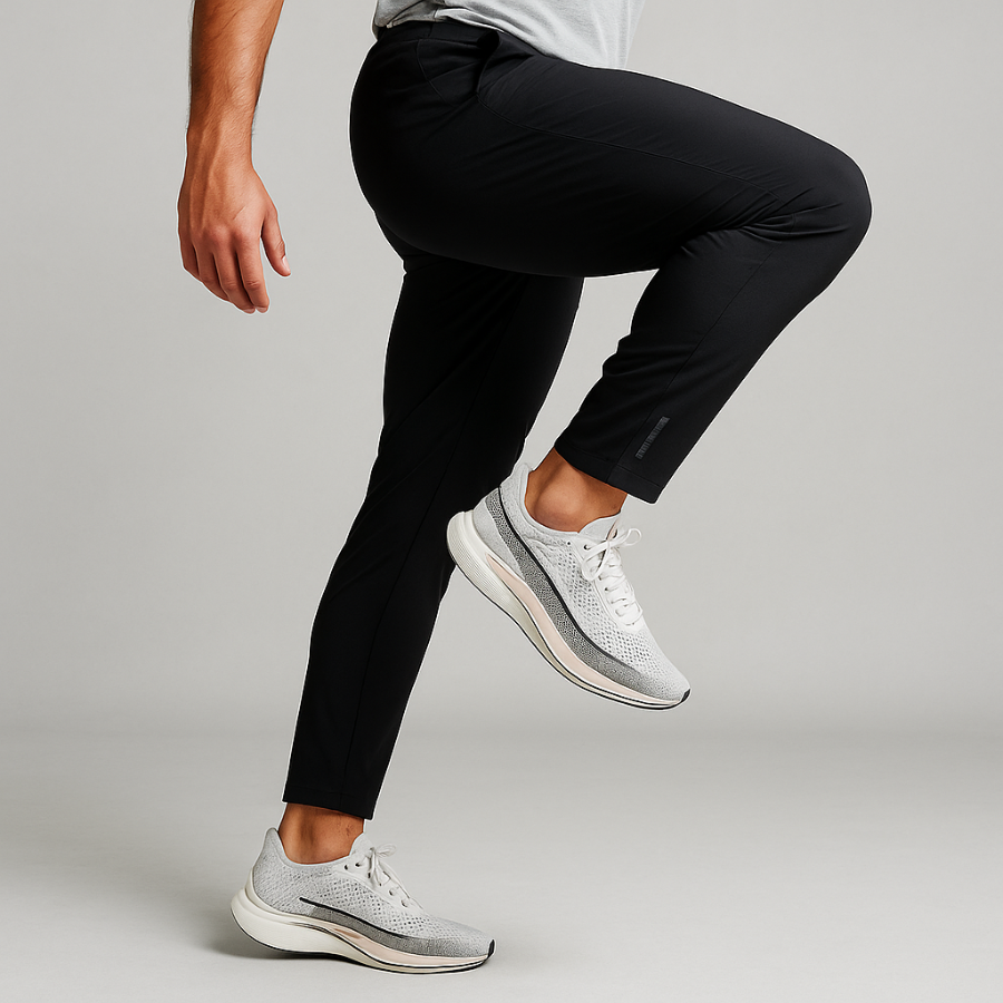 Pantalon de Survêtement Homme, Séchage Rapide, Élastique, pour Gym & Fitness