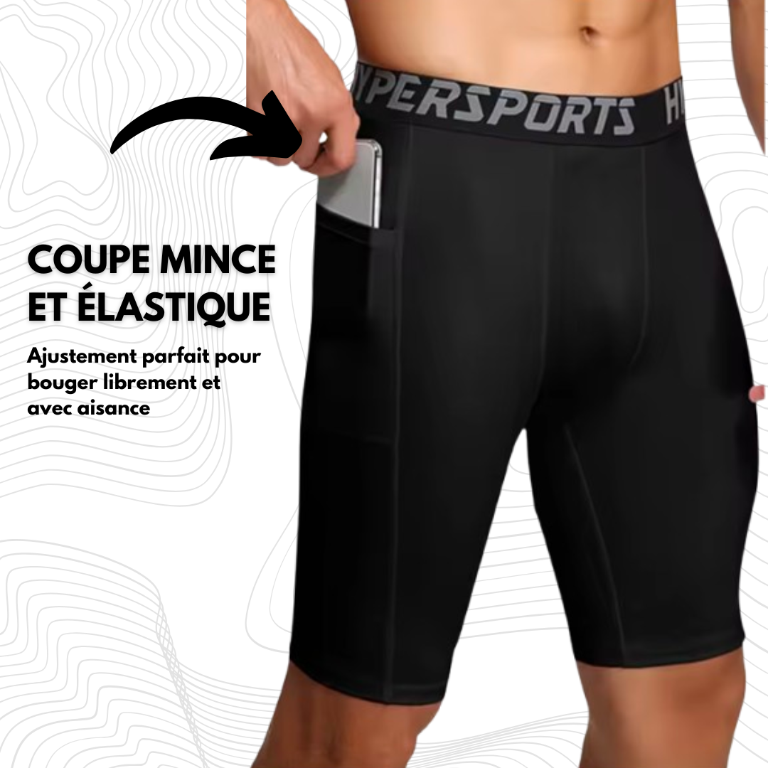 Shorts de compression pour hommes