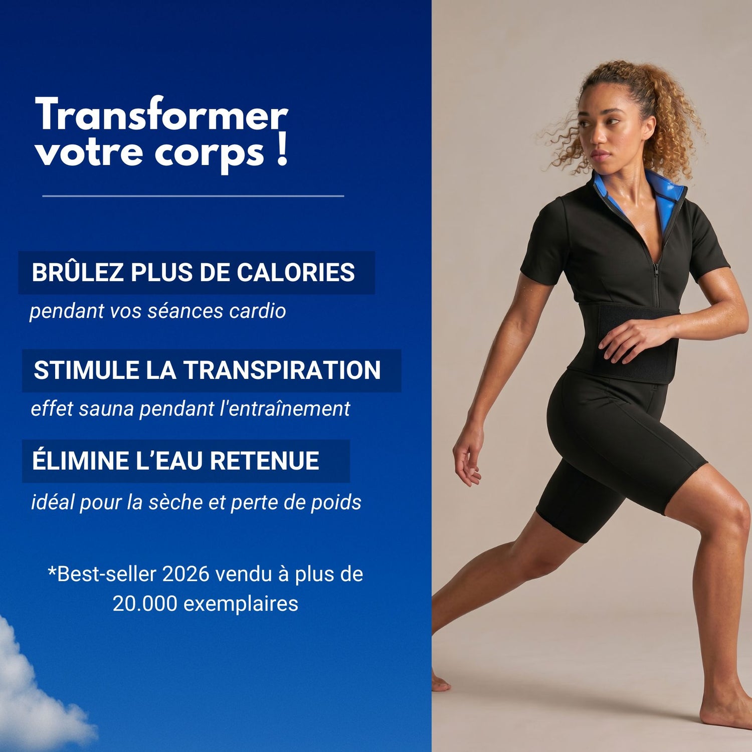Combinaison de Sudation Intégrale — Sauna Suit Effet Maximal