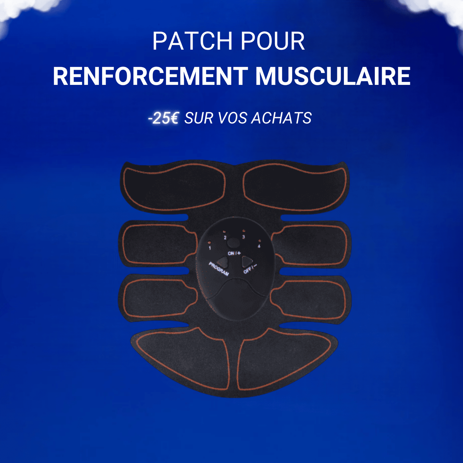 Patch de renforcement abdominal - Le sport français