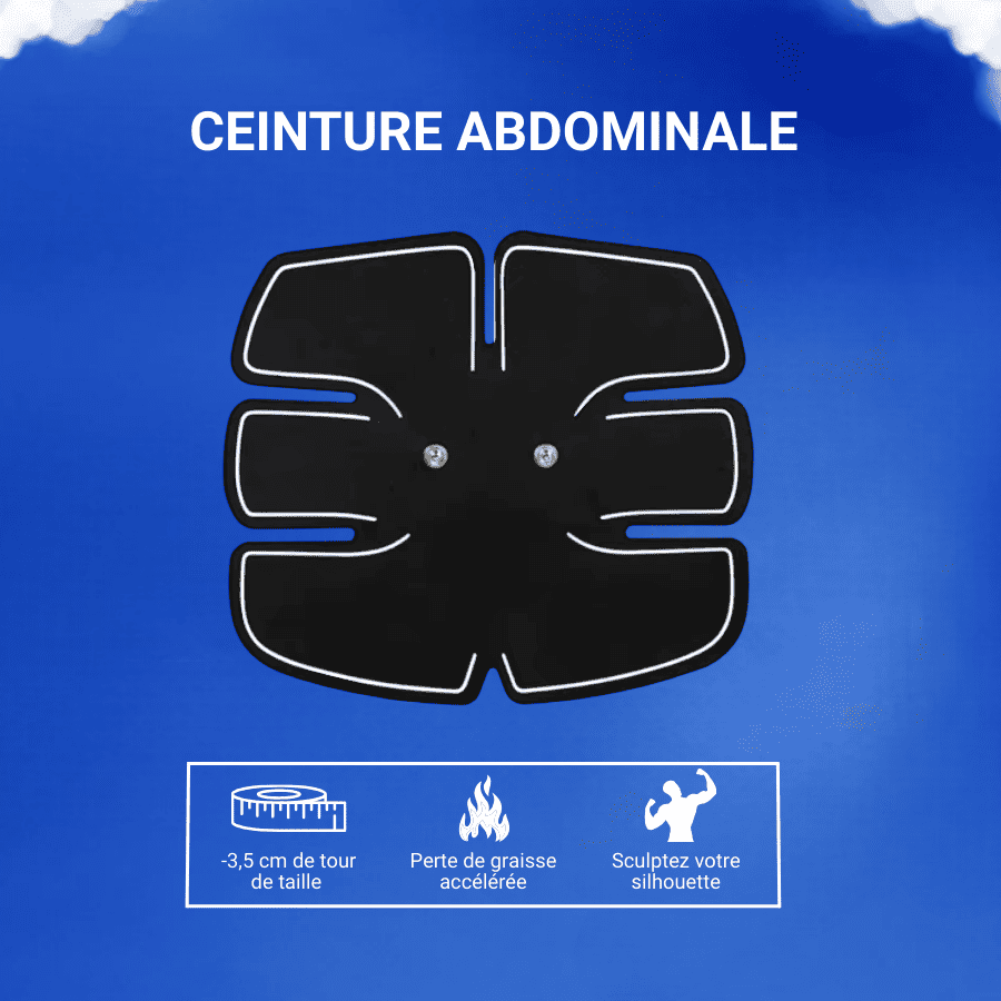 Patch de renforcement abdominal (kit complet) - Le sport français