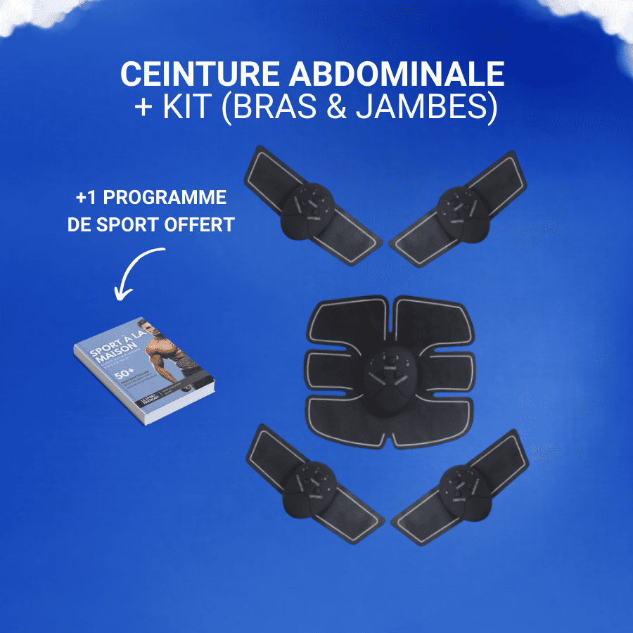 Patch de renforcement abdominal (kit complet) - Le sport français