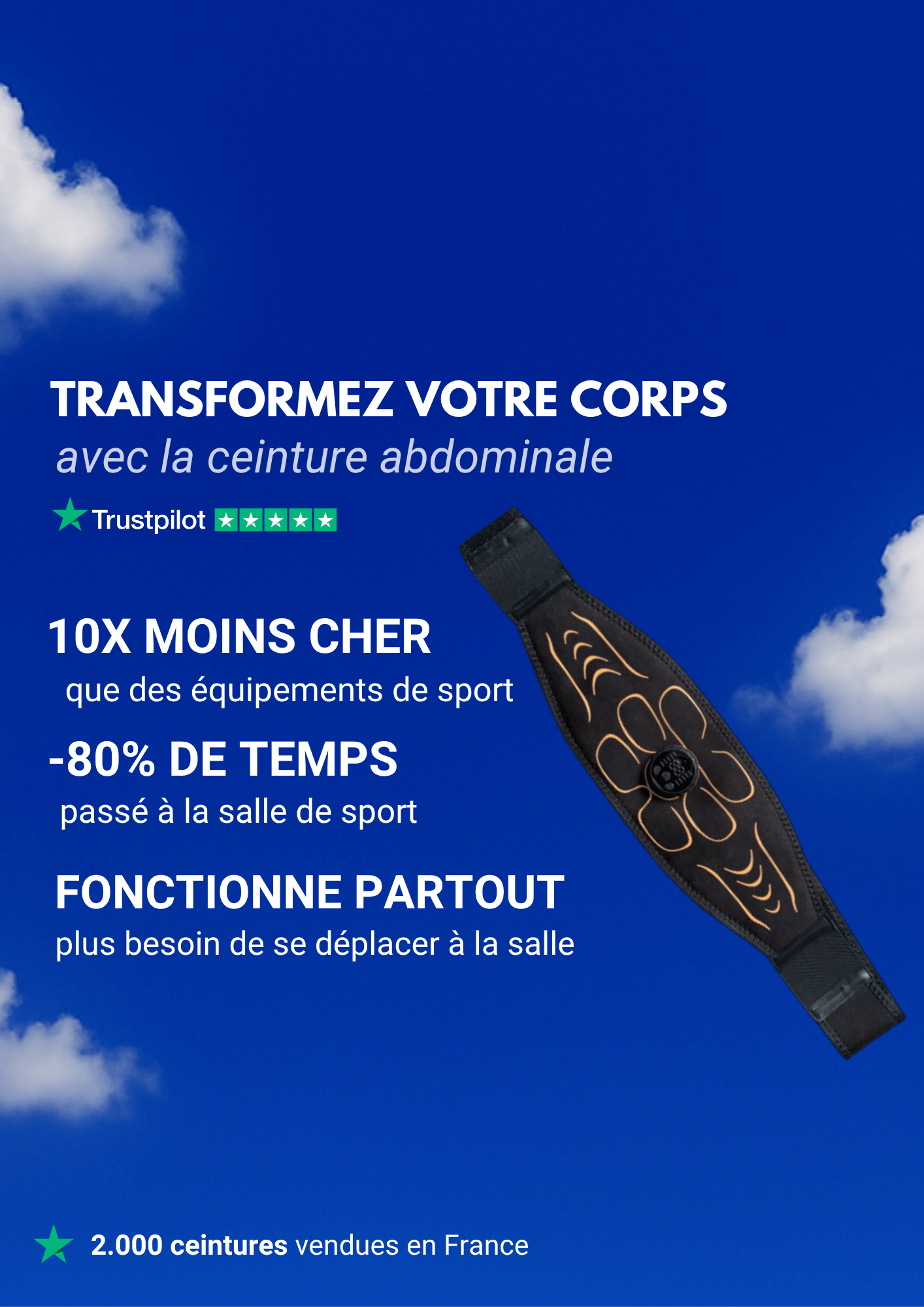 Ceinture abdominale musculaire