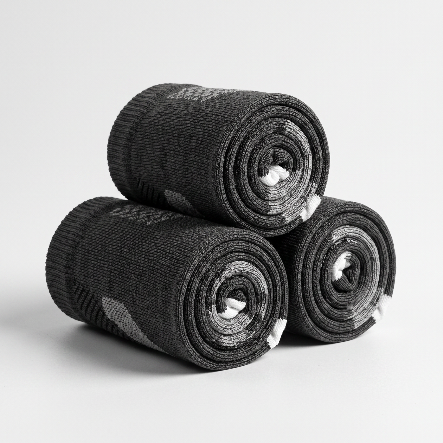 Chaussettes hautes de compression 20-30 mmHg, lot de 3 paires