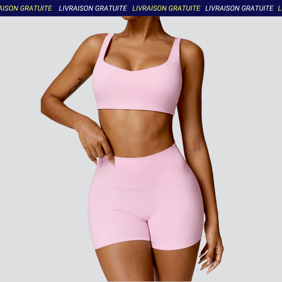 Ensemble de Sport femme Rose - Le Sport Français