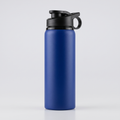 Gourde de sport inox 700 ml — bec sport à clapet, anse de transport