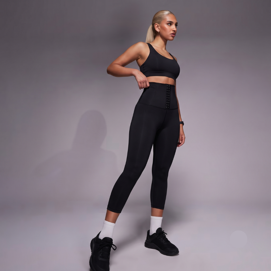 Legging de Sudation Femme Taille Haute - Effet sauna