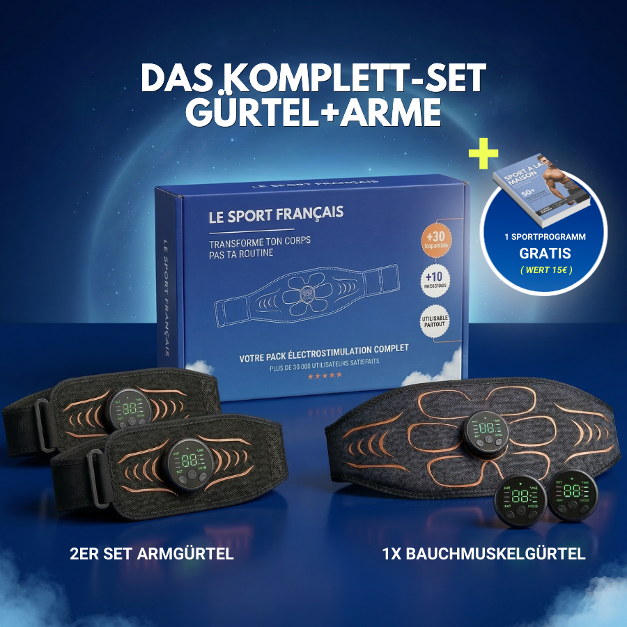DE - Das Sportset (Gürtel + Arme)