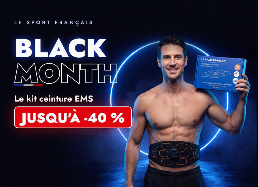 Black Friday Le Sport Français – le kit ceinture EMS jusqu’à -40 %
