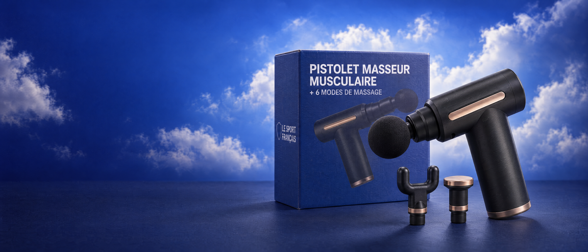 Gamme récupération pistolet de massage Le Sport Français