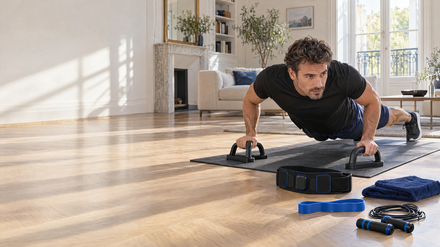 Sport à la maison avec les accessoires Le Sport Français