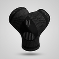 Manchon de Coude Compression Tricot Respirant - Noir