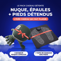 Pack Cadeau Détente — masseur nuque & épaules et tapis de massage EMS pieds