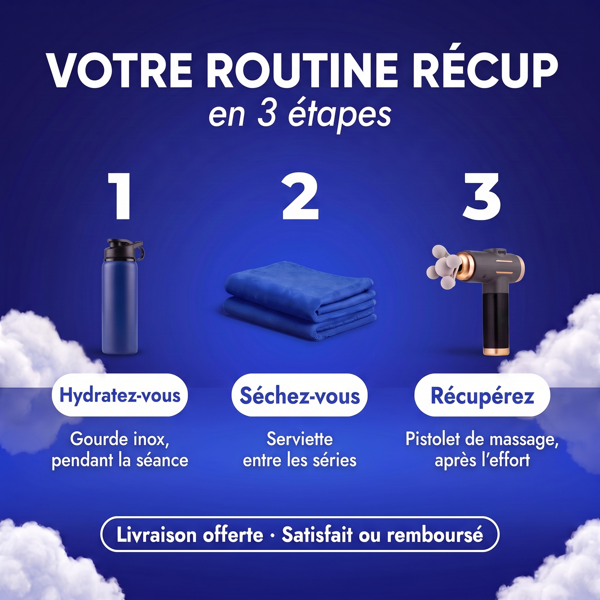 Routine récup en 3 étapes