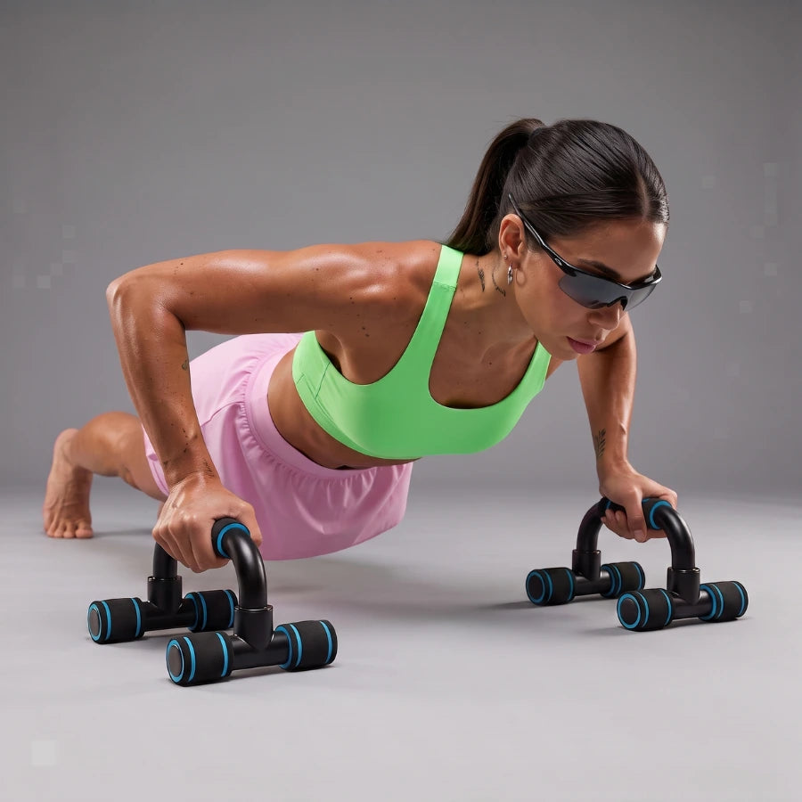 Poignées de Pompes — Barres de Musculation Push Up (Lot de 2)