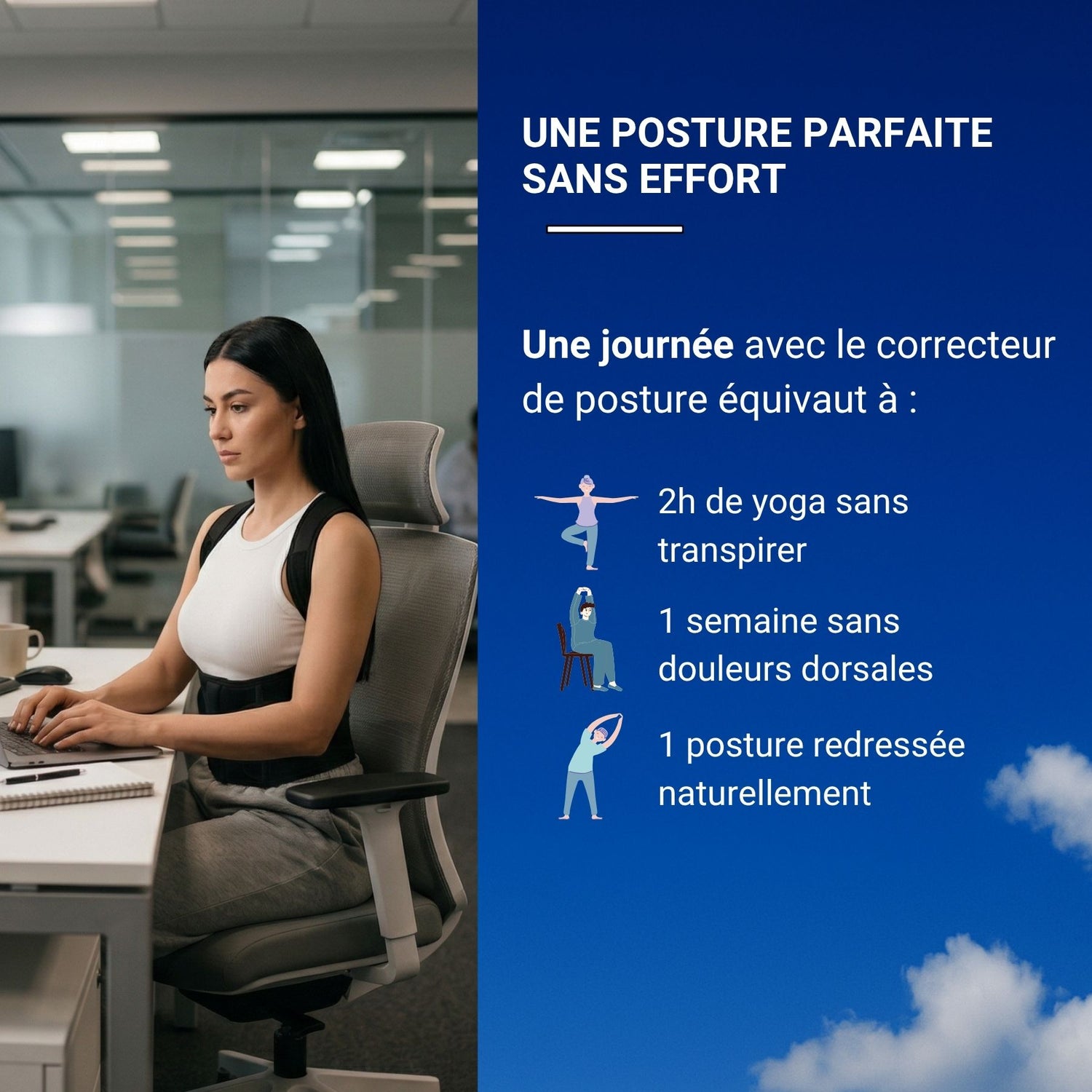 Correcteur de posture - Le sport français
