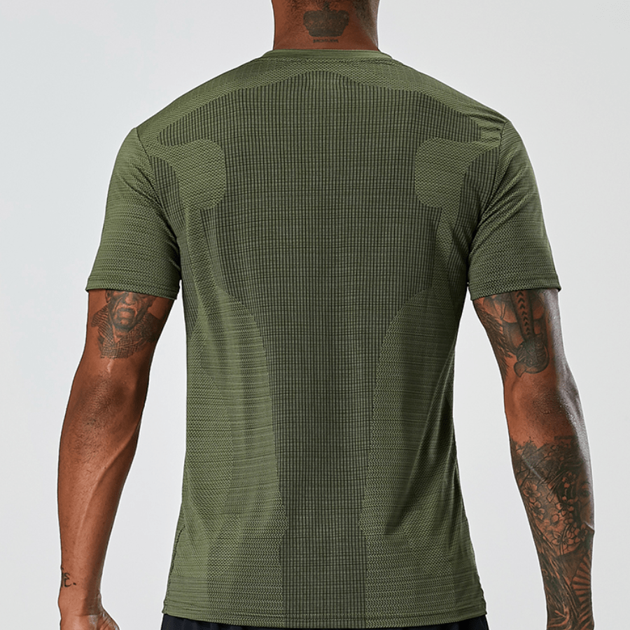 T-shirt de sport homme vert foncé | Le Sport Français