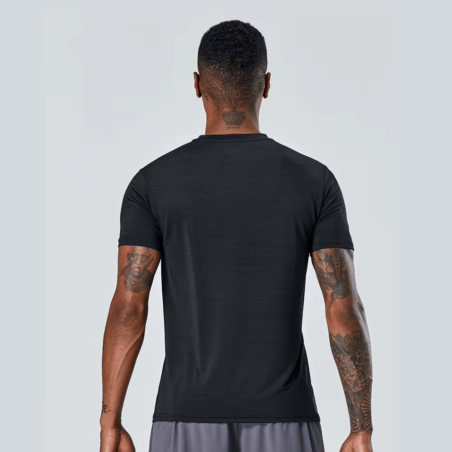 T-shirt de sport homme noir | Le Sport Français