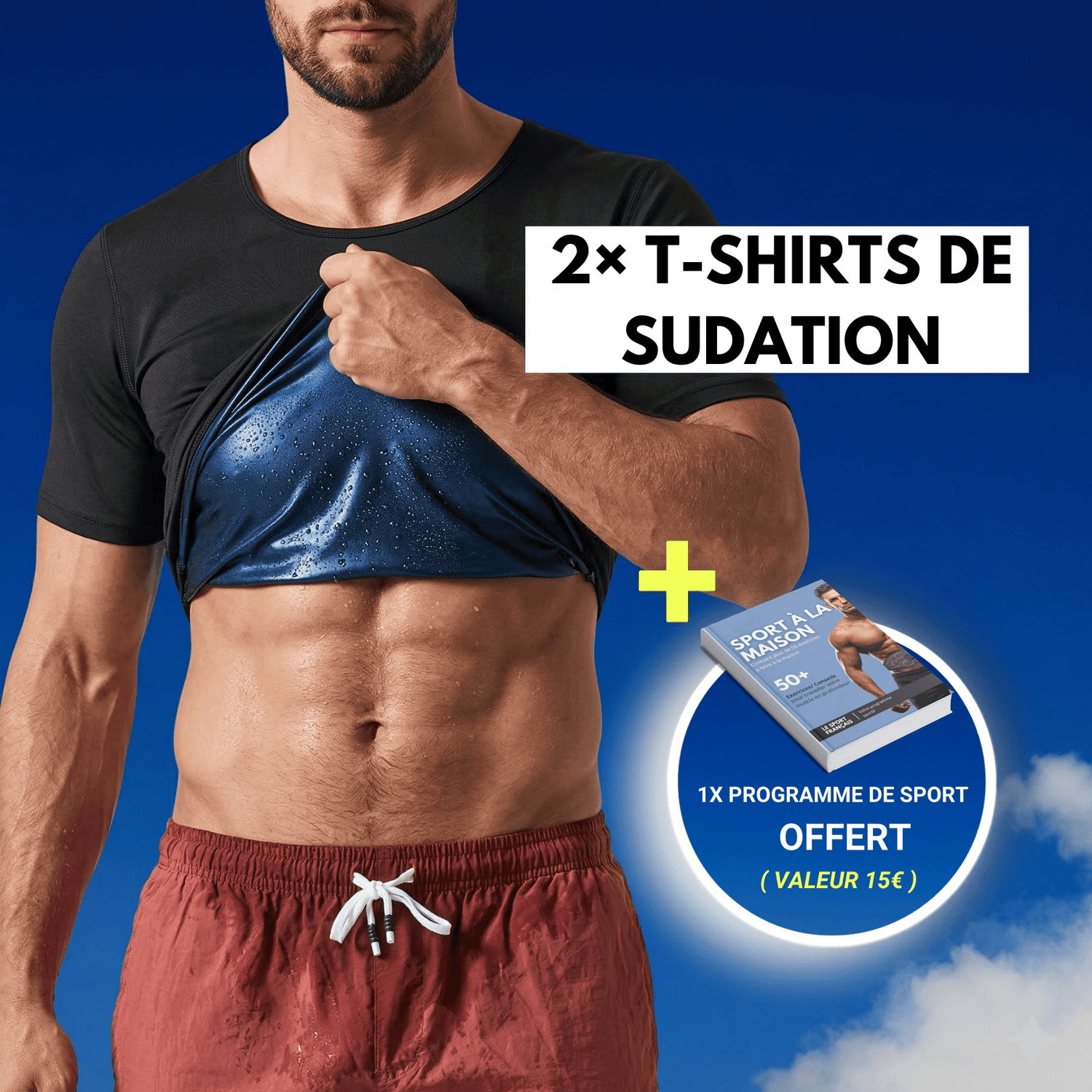 Pack de 2 T-shirts de sudation